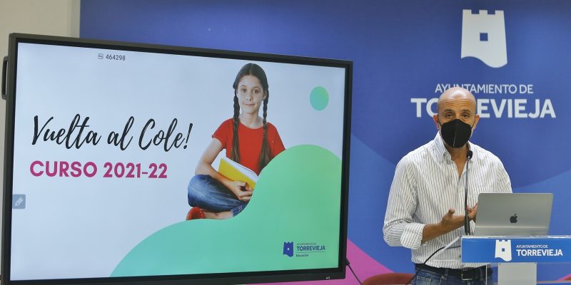 Torrevieja inicia el curso escolar el 8 de septiembre con 10.662 alumnos