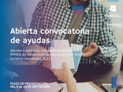 Diputación destina 281.664 euros a Torrevieja para ayudas a sectores turísticos