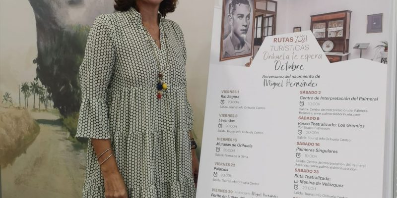 Miguel Hérnandez protagoniza las rutas turísticas de octubre en Orihuela