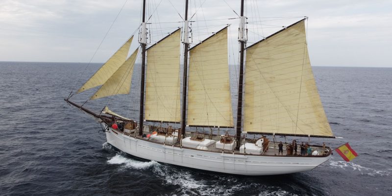 El velero Pascual Flores regresa a España tras su gira por Europa