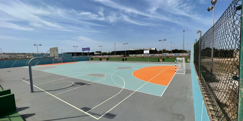 Torrevieja repara la pista 'La Mosquiera' de la Ciudad Deportiva