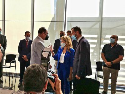 El alcalde de Orihuela asiste a la presentación del Plan de Recuperación del Gobierno