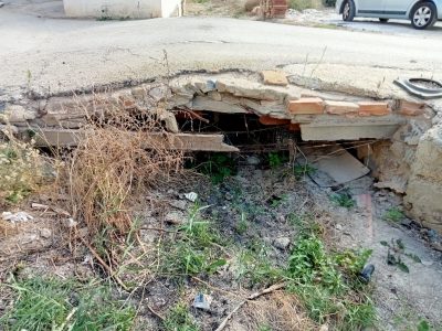 El PSOE de Orihuela denuncia la falta de inversiones en El Escorratel tras la DANA