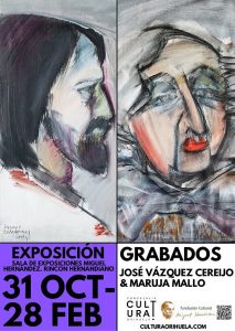 Orihuela acoge una exposición de grabados de Vázquez Cereijo y Maruja Mallo