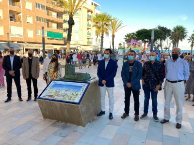 Se inaugura el monolito sobre la recreación del cortijo y Torre de La Mata