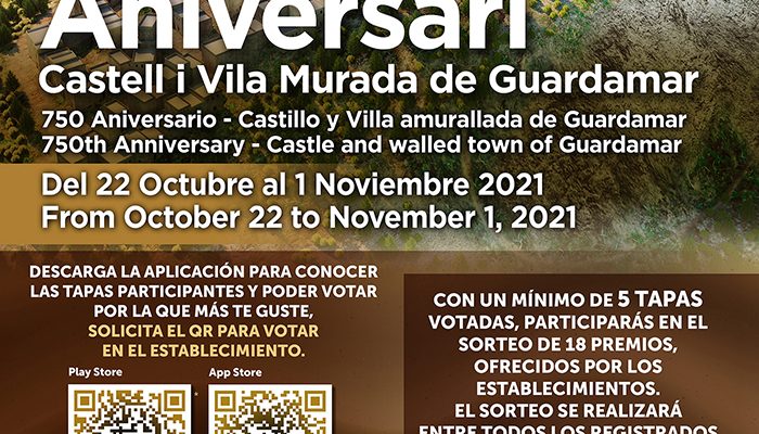 Guardamar pone en marcha una nueva edición de Tapas con Historia