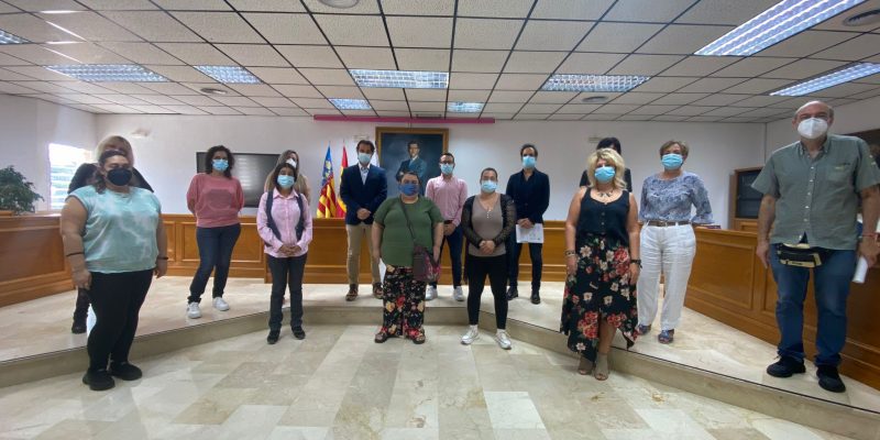 Toman posesión los 10 alumnos del taller de empleo 'Vides de la Mata'