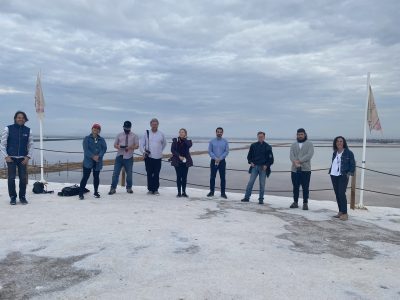 Localizadores de producciones cinematográficas visitan las salinas de Torrevieja