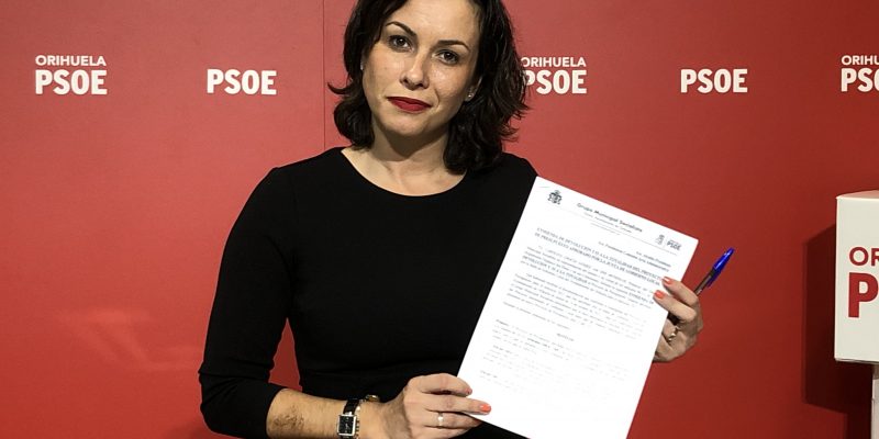 El PSOE de Orihuela pide la devolución del proyecto de presupuesto 2021