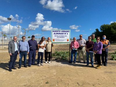 Almoradí entrega las llaves de sus 6 nuevos huertos urbanos