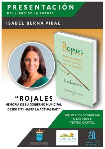 Isabel Berná Vidal presenta su libro sobre la historia del Gobierno de Rojales desde 1773