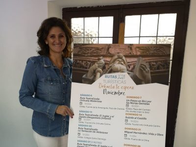 La concejalía de Turismo de Orihuela presenta sus rutas para noviembre