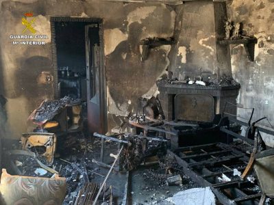 Detienen a los presuntos autores del incendio de una vivienda en Granja de Rocamora