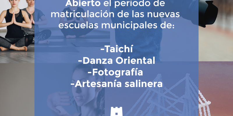 Torrevieja abre el plazo de matriculación para distintas escuelas municipales