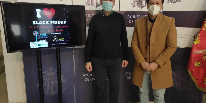 El comercio de Orihuela celebra el 'Black Friday' con importantes sorteos