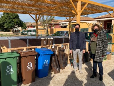 Los huertos urbanos de La Pedrera en Bigastro cuentan con un centro de compostaje comunitario