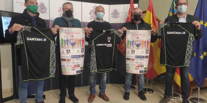 La VII Carrera del Pavo y Papá Noel de Molins se celebrará este domingo