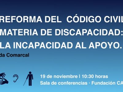 Orihuela organiza unas charlas sobre el Código Civil en materia de discapacidad
