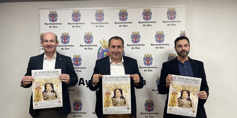 Cox celebra el X aniversario de la Consagración y Procramación de su Santurario