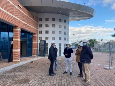 Las obras del Palacio de los Deportes de Torrevieja llegan a su fase final