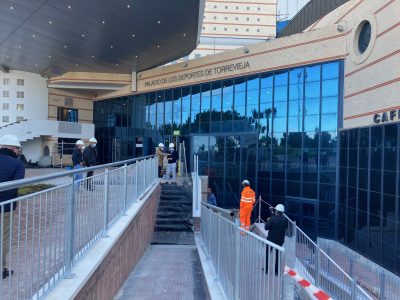 Torrevieja recibe 933.525 euros por la obra del Palacio de Deportes y el Mundial de Balonmano