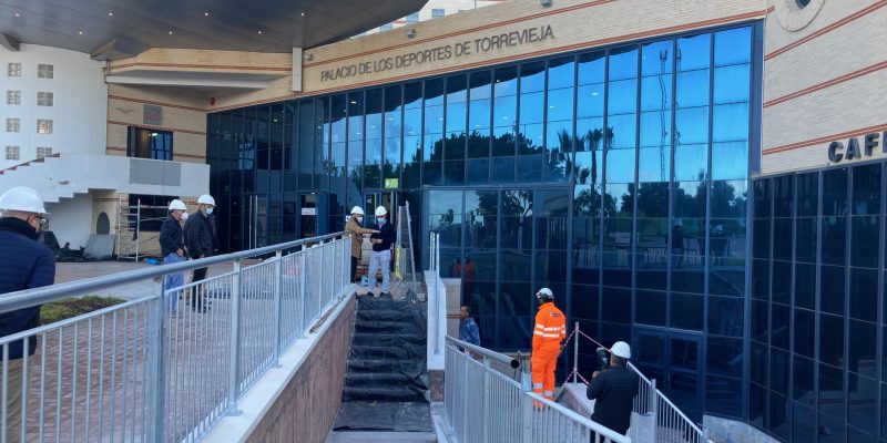 Torrevieja recibe 933.525 euros por la obra del Palacio de Deportes y el Mundial de Balonmano