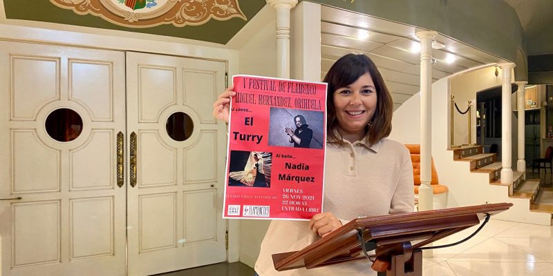 El Turry y Nadia Márquez protagonizan el Festival Flamenco de Orihuela