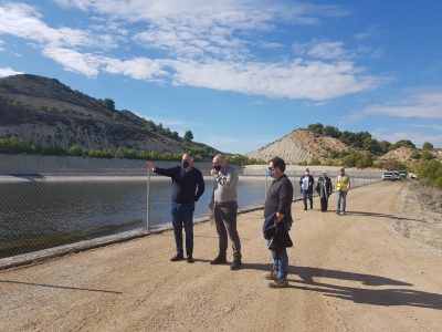 Inivierten 420.000 euros en una balsa de riego de Jacarilla