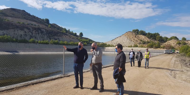 Inivierten 420.000 euros en una balsa de riego de Jacarilla