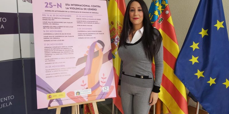 Orihuela presenta las actividades para el Día Internacional contra la Violencia de Género