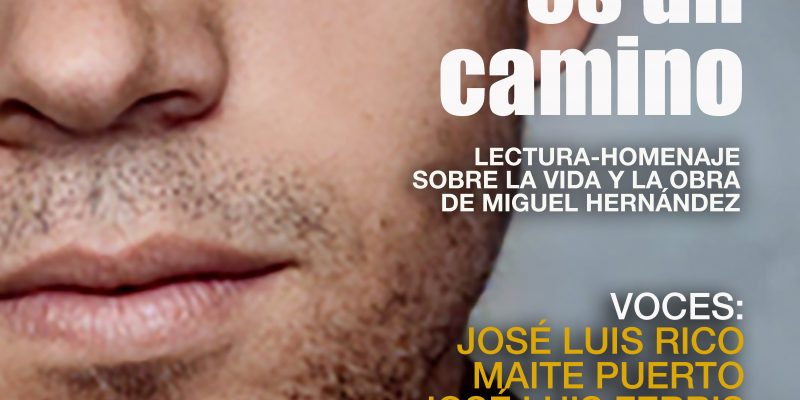 El viernes se celebrará un recital poético sobre Miguel Hernández en La Lonja de Orihuela