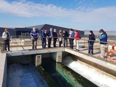 El Plan Vega Renhace del Consell visita la desaladora de Torrevieja