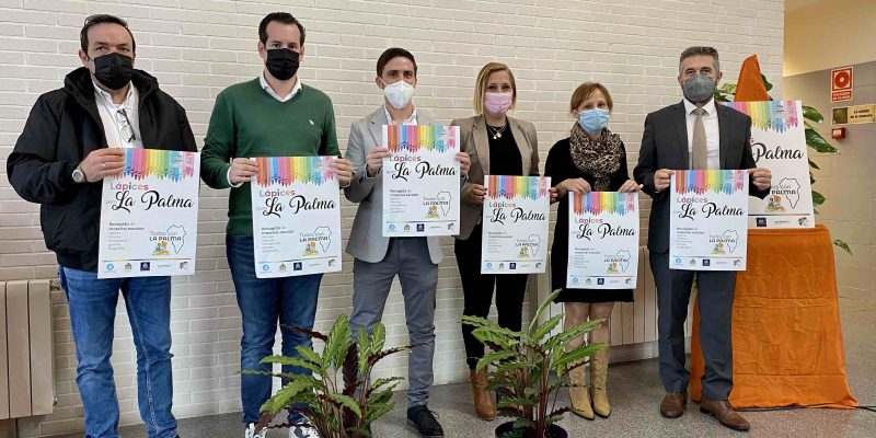 El colegio de Hurchillo presenta la campaña 'Lápices para la Palma'