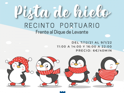 Torrevieja abre al público la pista de hielo natural para patinaje