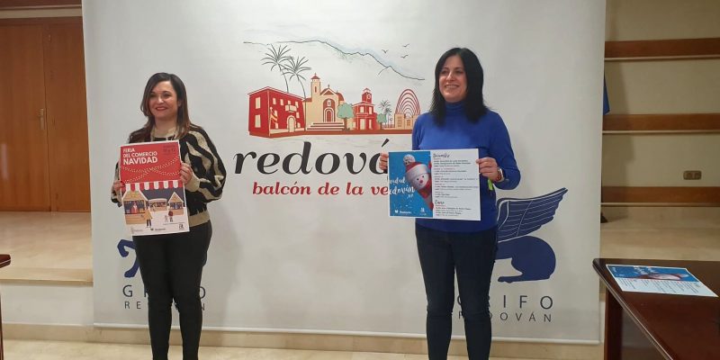 Redován fomenta las compras en Navidad mediante la feria del comercio local