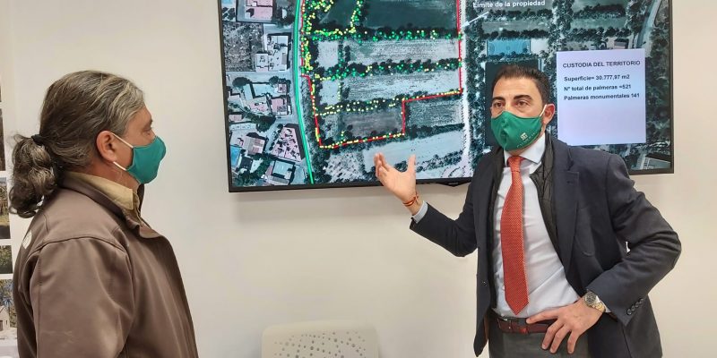 Orihuela implanta la Custodia del Territorio en el BIC del Palmeral