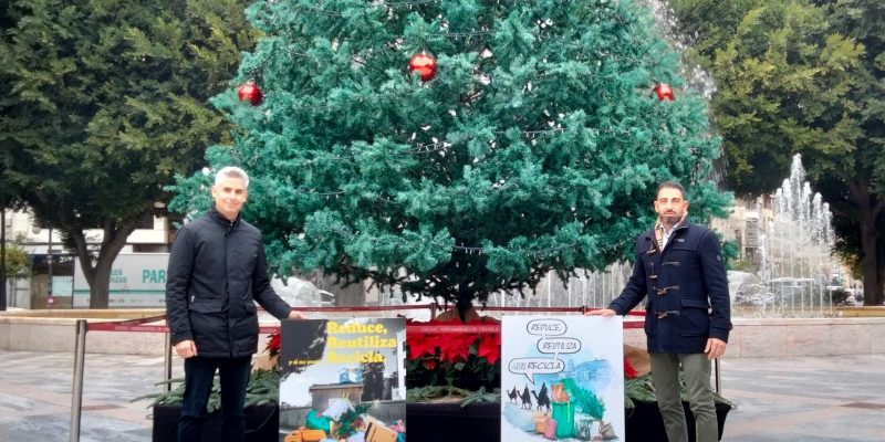 Orihuela inicia una campaña para reducir, reutilizar y reciclar en Navidad