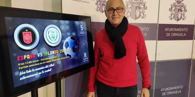 Orihuela acoge el domingo el partido España-Irlanda Sub-15 de fútbol