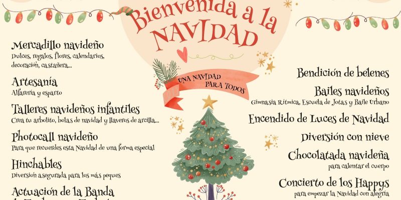 Benejúzar da la bienvenida a la Navidad con una gran fiesta