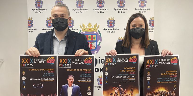 Cox celebra su XXIX Febrero Musical con grandes actuaciones