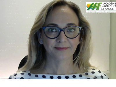 Una profesora de la EPSO de Orihuela, miembro de la Acadeia de la Agricultura de Francia