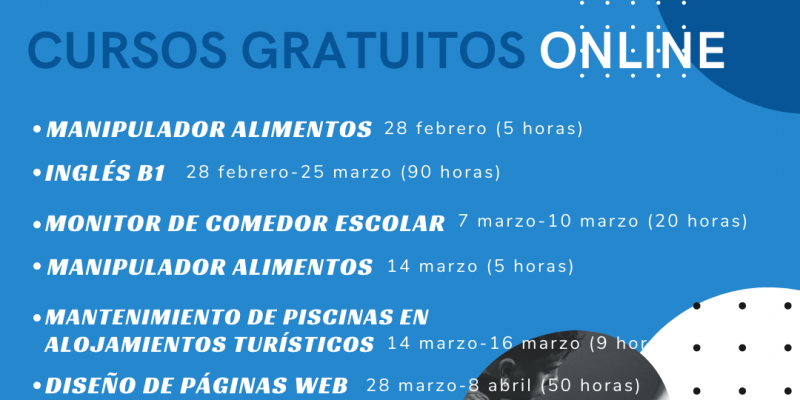 Torrevieja organiza cursos gratuitos on line para desempleados