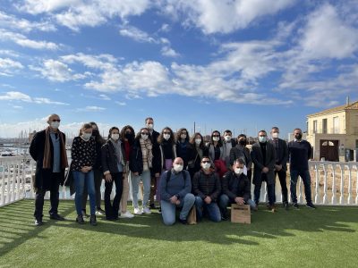 Estudiantes brasileños que imparten un máster en la UA visitan Torrevieja