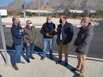 Finalizan las obras del Polígono Industrial Puente Alto de Orihuela
