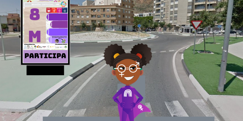 Redován implica a su ciudadanía en un proyecto del colegio Sagrados Corazones por el 8M