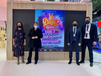 El Crazy Urban Fest de Torrevieja se presenta en Fitur