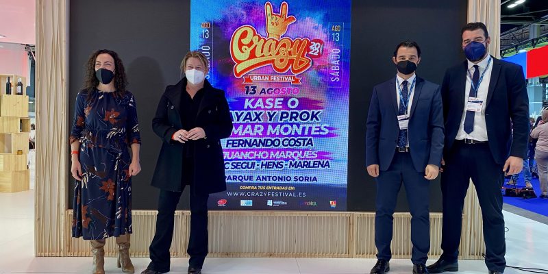 El Crazy Urban Fest de Torrevieja se presenta en Fitur