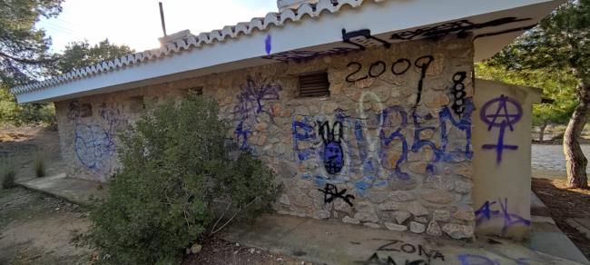 Investigan los actos vandálicos de la zona verde de El Recorral en Rojales