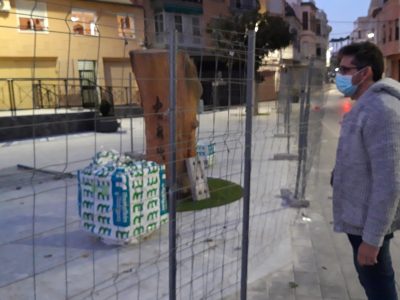El PSOE de Callosa denuncia el cierre durante dos años de la plaza de calle Convento