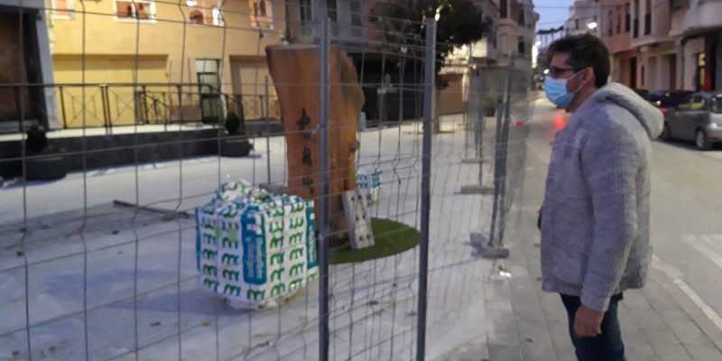 El PSOE de Callosa denuncia el cierre durante dos años de la plaza de calle Convento